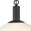 Luminaire suspendu dôme moyen avec verre opale-2078969047
