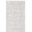 Tapis en laine / coton touffeté à la main Terkel en brun / bleu / ivoire-2094419299