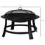 Cathryn Round Steel Smokeless Fire Pit
