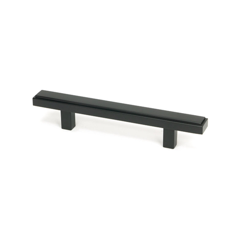 Polished Chrome Scully Pull Handle - Small, 9.6 cm, Matt Black