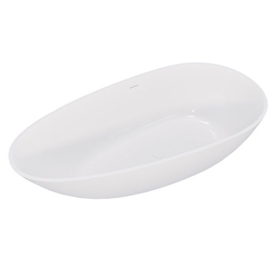 Baignoire autoportante 59 "à surface solide 59"