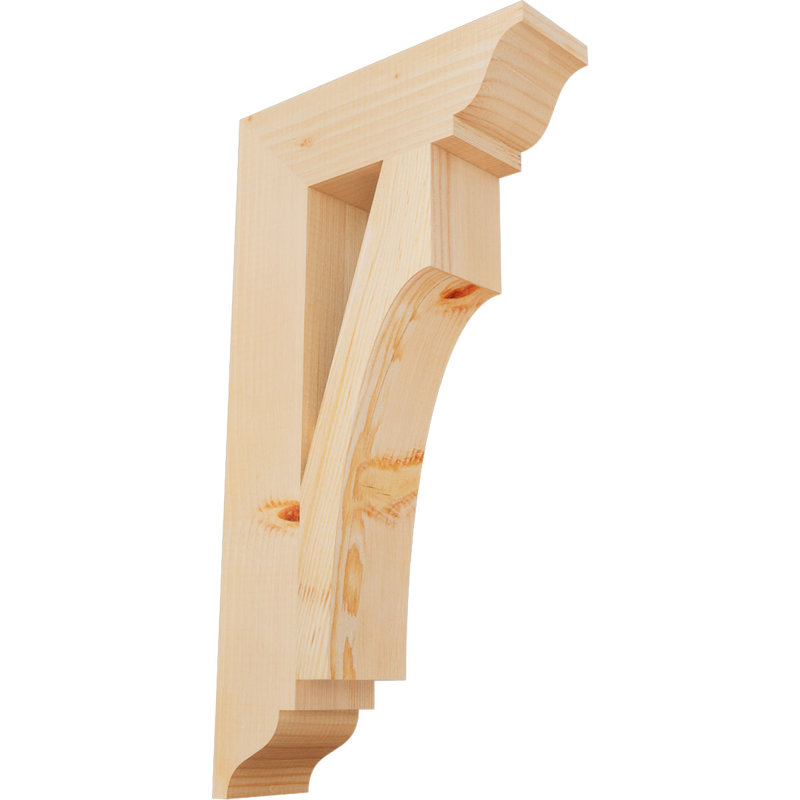 Support traditionnel Westlake, Lisse, Douglas, H 26 po x l 3,5 po x P 14 po