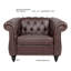 Ensemble de 2 chaises capitonnées Chesterfield-130617356