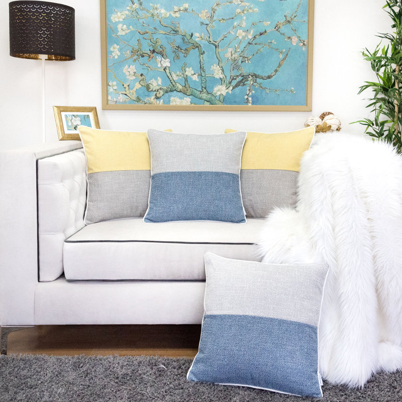 Throw Pillow Cover & Insert, Yellow