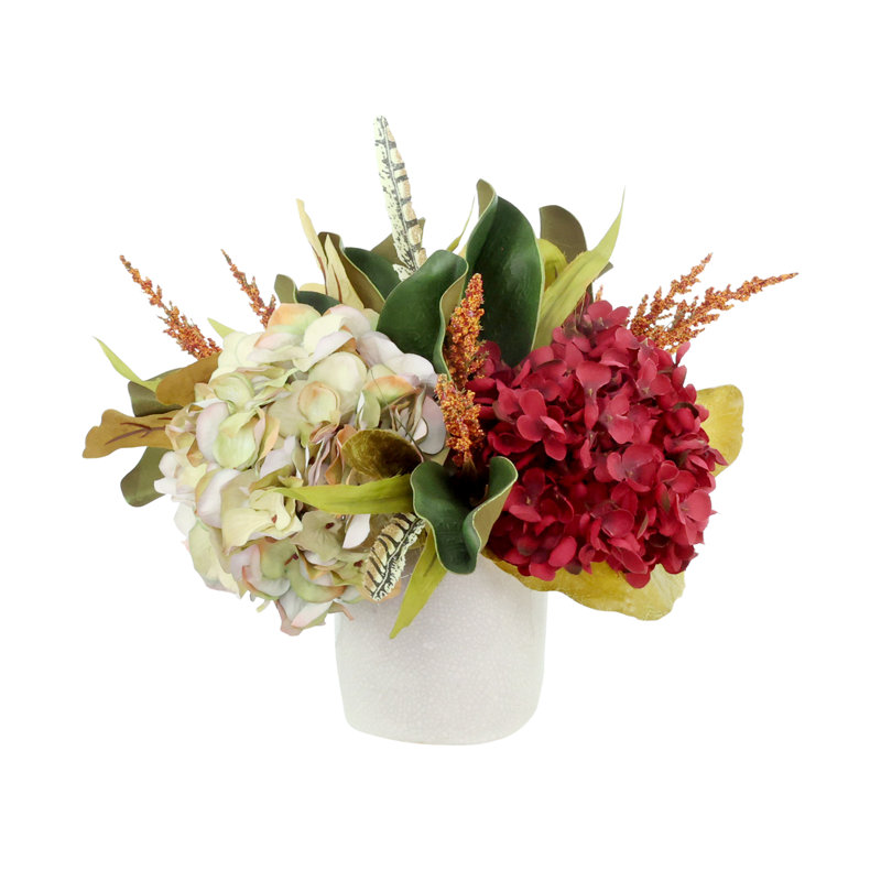 Faux Floral in Vase