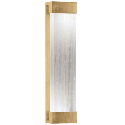 Crystal Flush Mounted Sconce