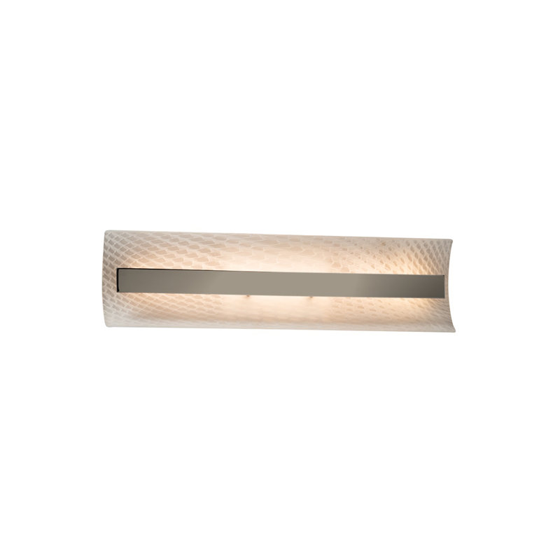 Carlotte Dimmable Vanity Light, Polished Chrome, Opal
