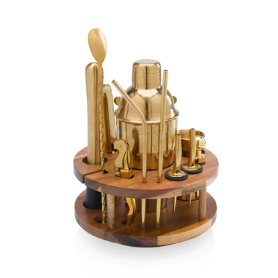 Ensemble de bar Carousel Lazy Susan