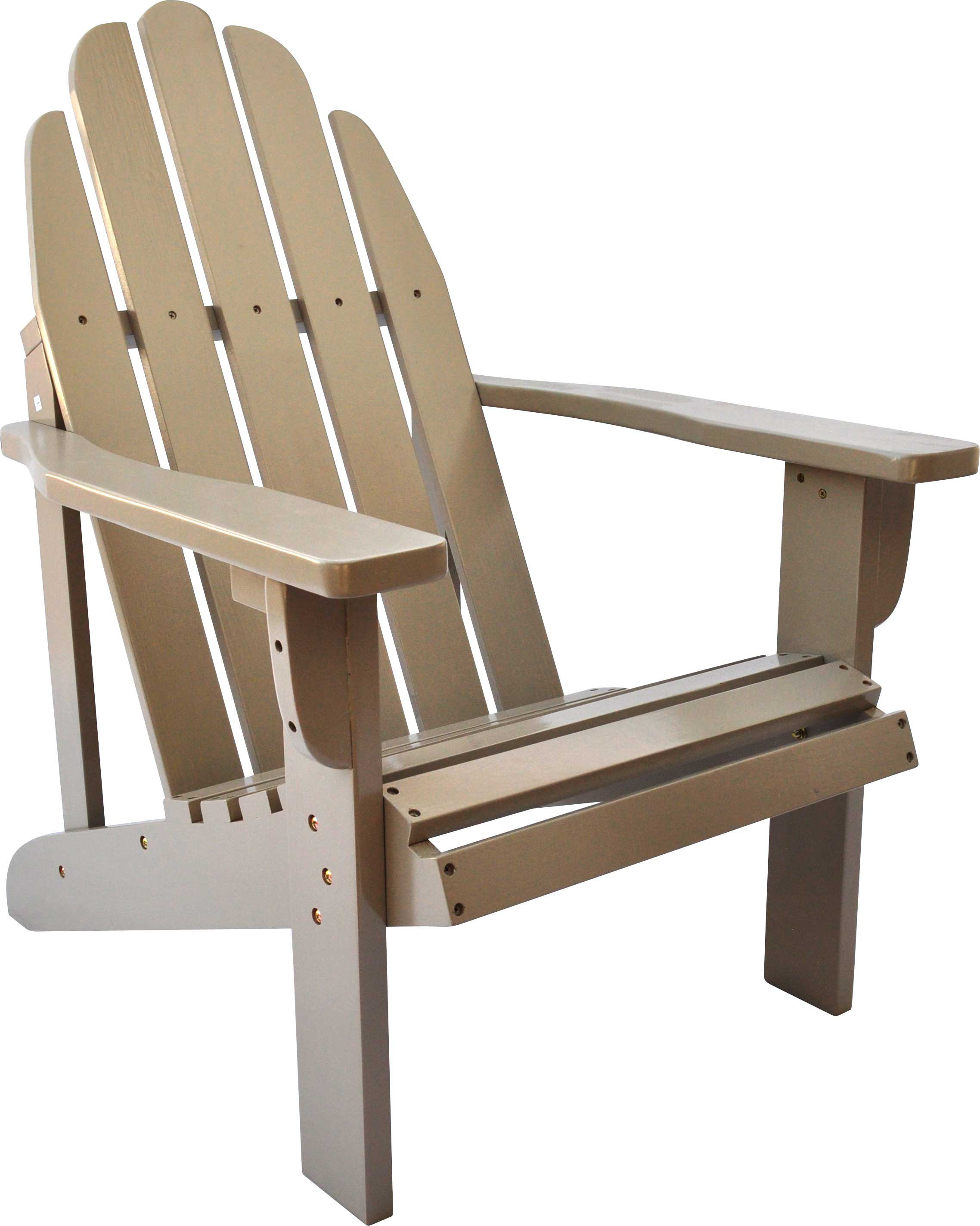 Highland Dunes Piercy Solid Wood Adirondack Chair & Reviews - Wayfair ...