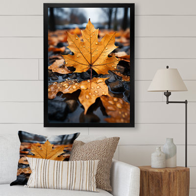 Feuilles d'automne collage I - impression