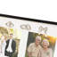 Black Metal Picture Frame with Mat