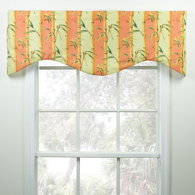Folkeste Floral Scalloped Window Valance