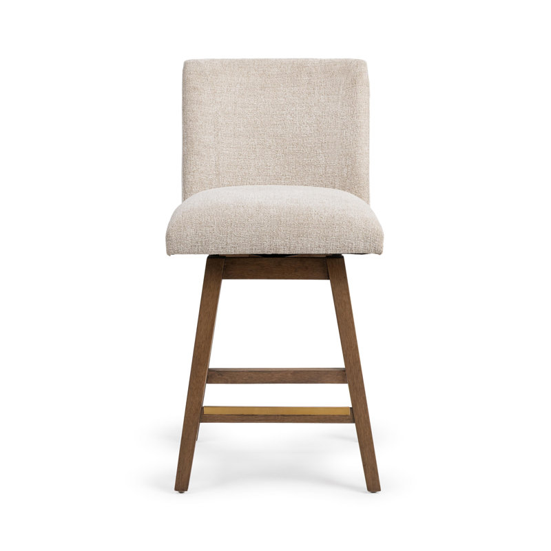 Ava Upholstered Swivel Counter Chair