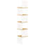 Aydali 5 Piece Corner Shelf-417693091-417693095