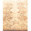 Tapis unique noué à la main brun / beige Vincy Mogul, 4 pi 1 po x 6 pi 1 po