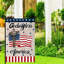 Drapeau de jardin en polyester 12 po x 18 po Gurneet