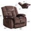 Fauteuil inclinable en tissu-955063966