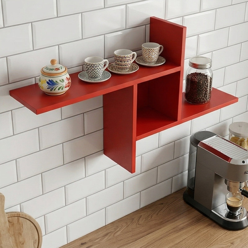 Aris Geometric Floating Shelf
