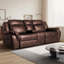  Ensemble de salon inclinable 3 pièces: canapé, causeuse et fauteuil pour une détente totale-116984954