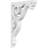 5/8"W X 4 1/2"D X 7"H Whitman Architectural Grade PVC Bracket-28668469-127374249-130695529