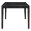 Ensemble de table de salle à manger 7 pièces pour 6 personnes et 1 table de salle à manger rectangulaire en bois pour 6 personnes avec chaises rembourrées pour la salle à manger et la cuisine (espresso)-1185449792