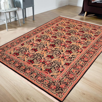 Wool Floral Rug