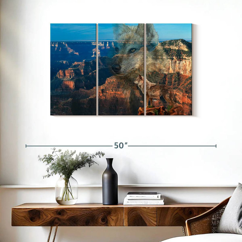 Brampt Haunted Canyon, 24" H x 38" W
