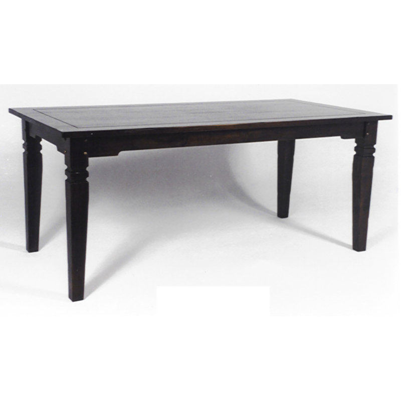 Boalsburg Acacia Solid Wood Dining Table, 77cm H x 160cm W x 90cm D, Brown