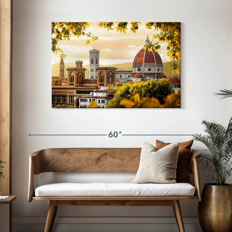 Ravi Florence Cathedral Autumn, 30" H x 45" W