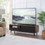 Meuble télé 59 po Duane, conception durable et peu encombrante, décor élégant pour le salon et la chambre à coucher-121053287