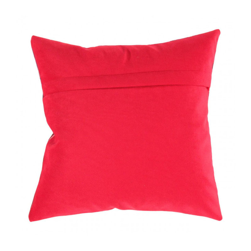 Throw Square Pillow Cover & Insert, Red/Beige/Navy Blue Oriental