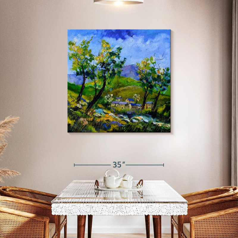Alvord Spring In The Valley, 39" H x 39" W