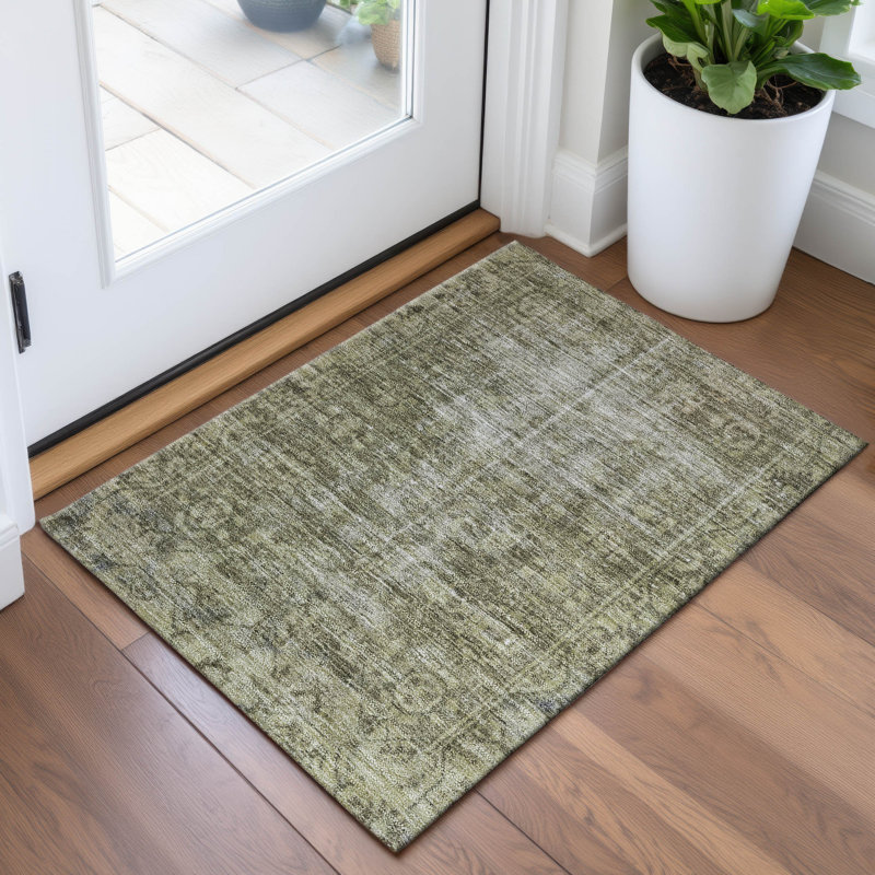 Tapis de qualité supérieure lavable à la machine AMF1228 Global, Rectangle 1 pi 8 po x 2 pi 6 po