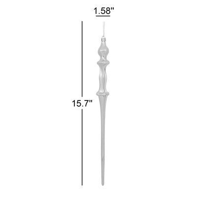 15.7" Icicle Ornament