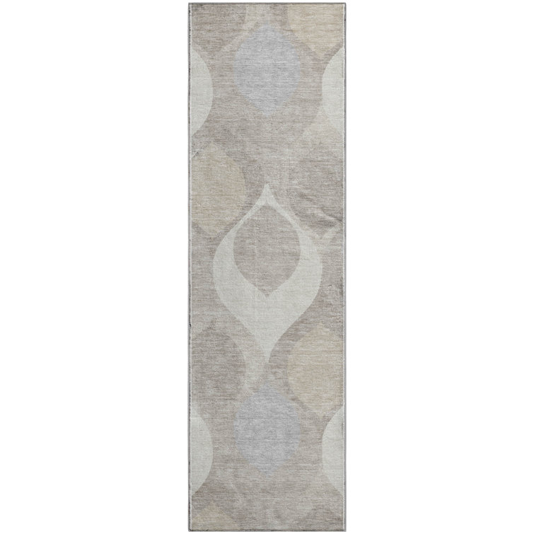Premium Machine Washable Lisse Ivory Rug
