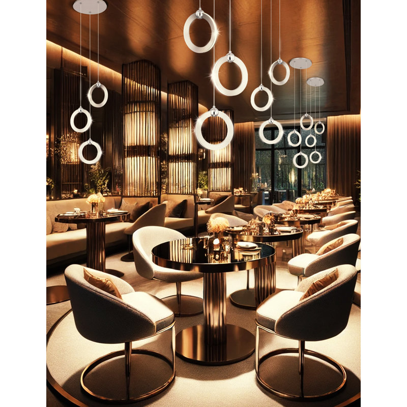Luminaire suspendu à DEL 3 lumières Doughton