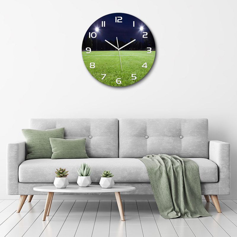 Jonathna Glass Wall Clock