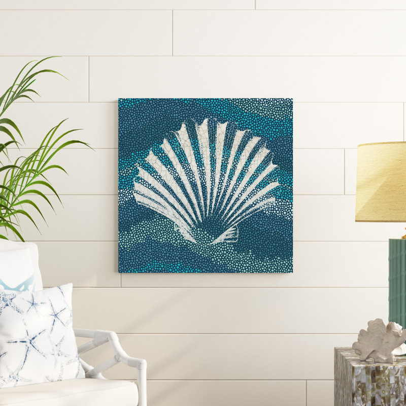 Verre de mer I, H 30 po x l 30 po