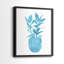 Watercolor House Plant III - reproduction encadrée de qualité supérieure - prête à être accrochée - aucun clou requis - aucun clou requis-213301135-213301134