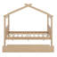 Lit en bois avec couchette-517957874