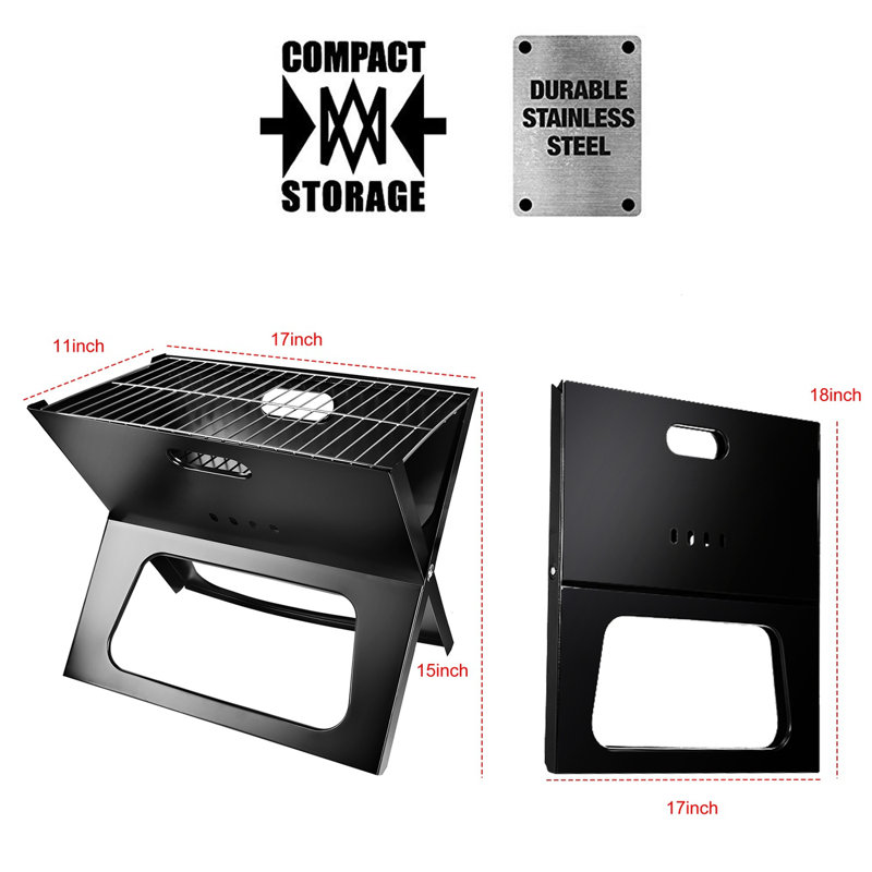 Barbecue au charbon l 11 po Edge Collections