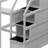 Kids Full Loft Bed with Drawers-2132386116