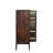 Walnut Solid Wood 36 " W 5 - Drawer Dresser