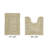Lux Premium 100% Cotton 2370 GSM 2-Piece Bath Rug Set, Ultra Soft Super Absorbent Reversible Tufted Bathroom Mats, Machine Washable, OEKO-TEX® Certified Bath Rugs for Bathroom, Shower & Tub, Sand-2043634116-2119477672