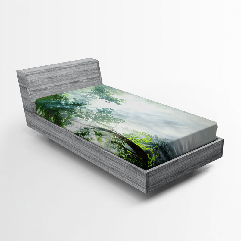 Microfiber Fitted Sheet, Twin Fitted Sheet
