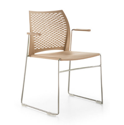 Chaise d'invité à traîneau réseau