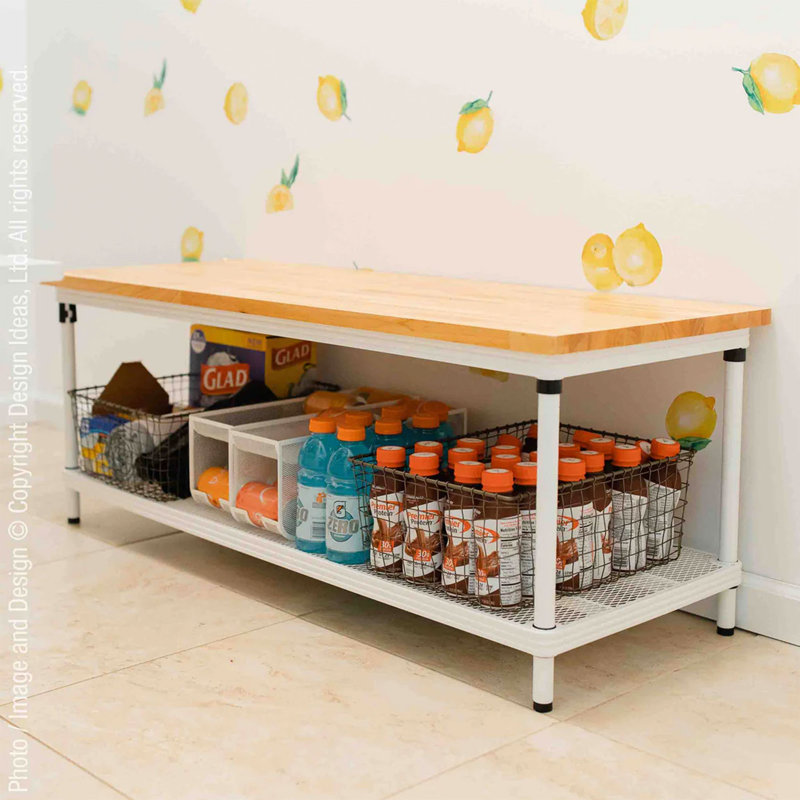 47.7'' W Steel Height -Adjustable Shelving Unit