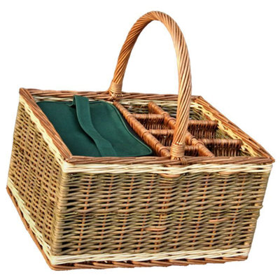 Event Extra Special Wine Basket with 4 Glasses