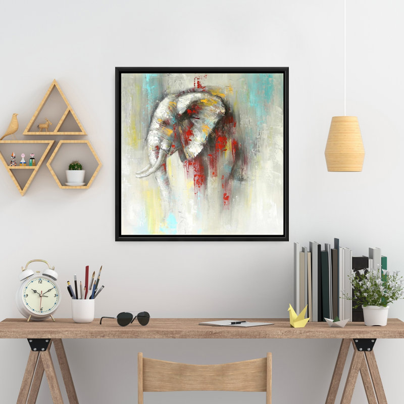 «Abstract Paint Splash Elephant»