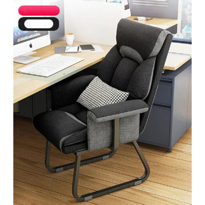 Ivy Bronx Chrissiana Genuine Leather Side Chair
